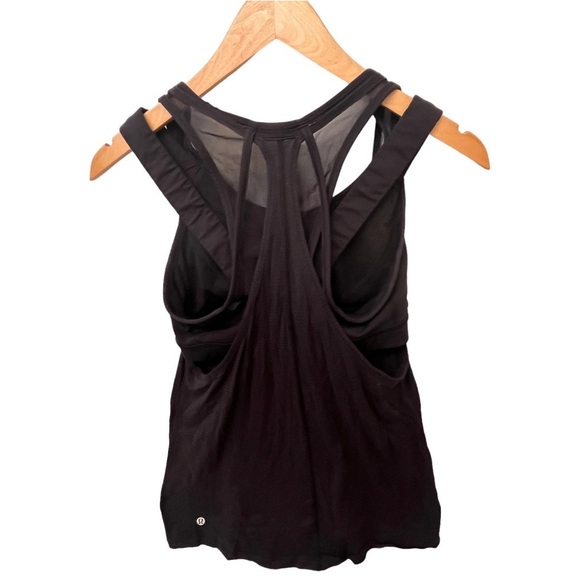 lululemon athletica Tops - LULULEMON Workout Tank with Attached Bra
